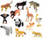 Wild Safari Animal Set